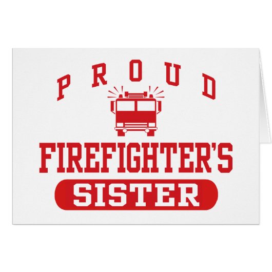 Firefighter's Sister (Front Horizontal)