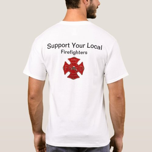 Firefighters Support Charity Tshirts