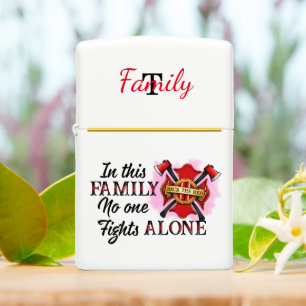 Firefighters unite in spirit zippo lighter