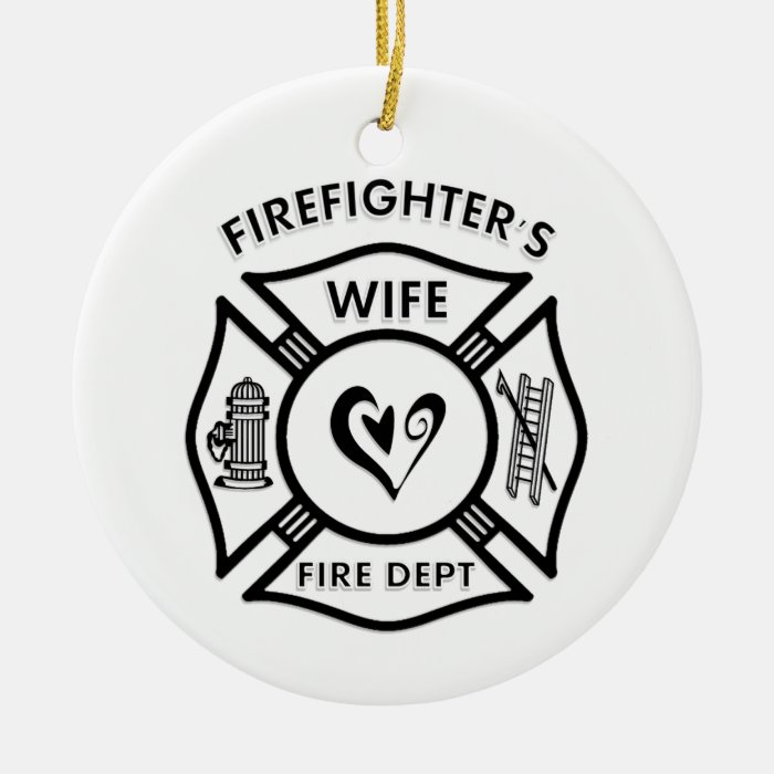 Firefighter's Wife Ornament