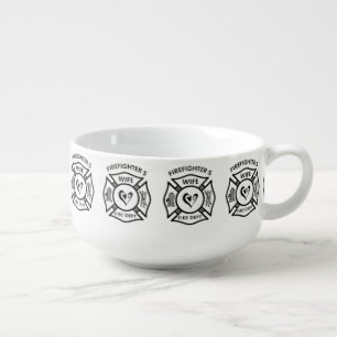 Firefighters Wife Soup Mug