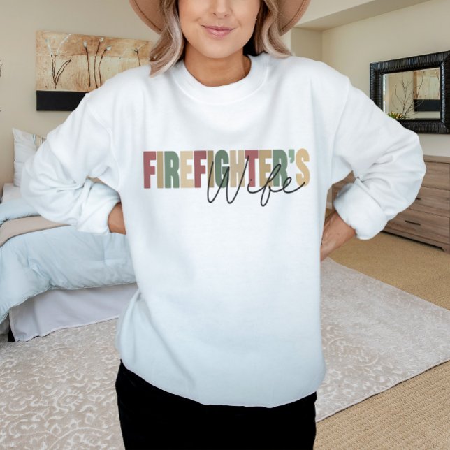 Firefighter's Wife Sweatshirt (Creator Uploaded)