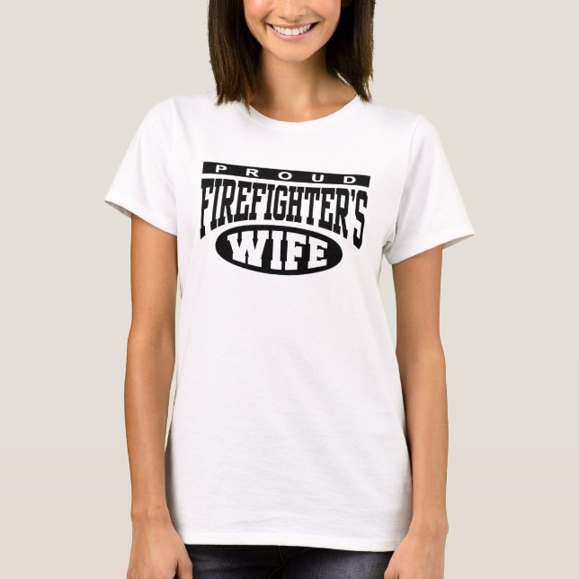Firefighter's Wife T-Shirt (Front)
