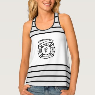 Firefighter Wife and Girlfriend Apparel