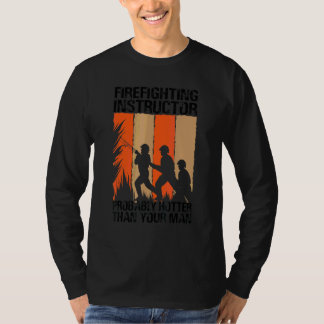 Firefighting Instructor Probably Hotter Than Your T-Shirt