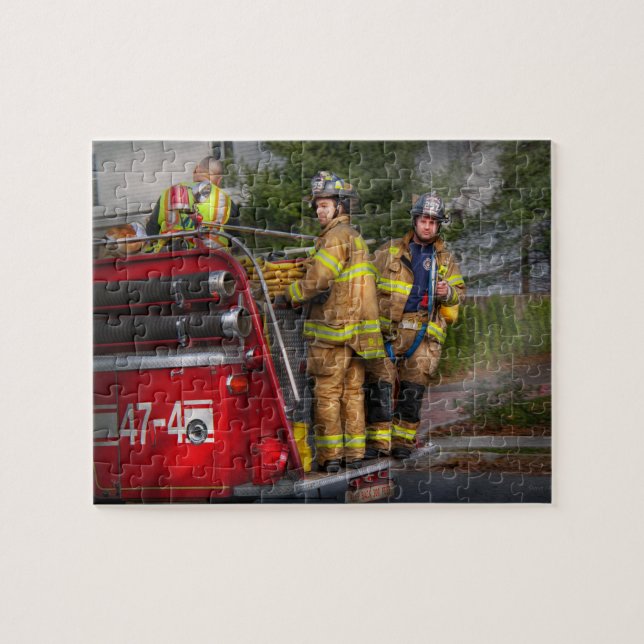 Firefighting - Only you can prevent fires Jigsaw Puzzle (Horizontal)