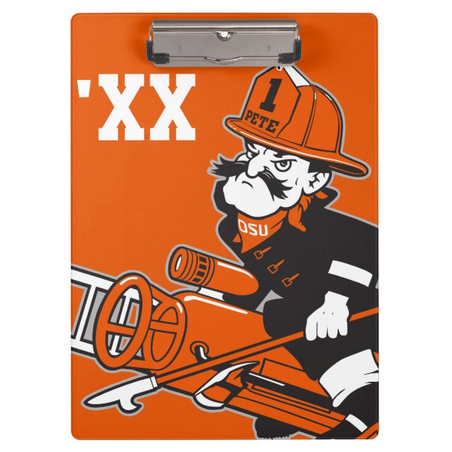 Firefighting Pete - Color Clipboard (Front)