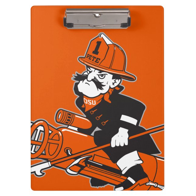 Firefighting Pete - Color Clipboard (Front)
