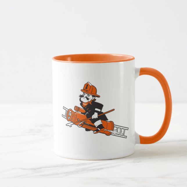 Firefighting Pete - Color Mug (Right)