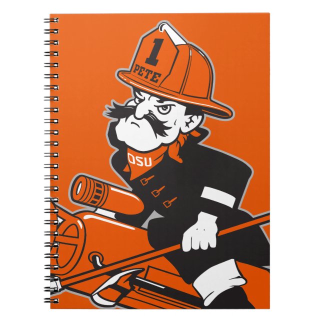 Firefighting Pete - Color Notebook (Front)