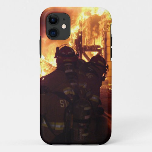 Firefighting Structure Fire iPhone 11 Case
