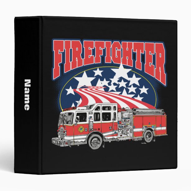 Personalize Your Own Fire Binder Stay Organized Today! Zazzle