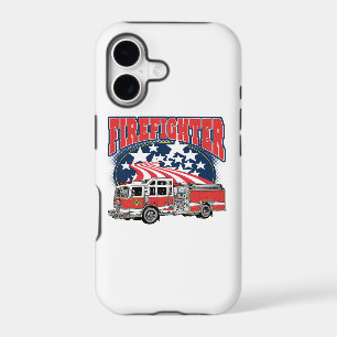 Firefighting Truck iPhone 17 Case