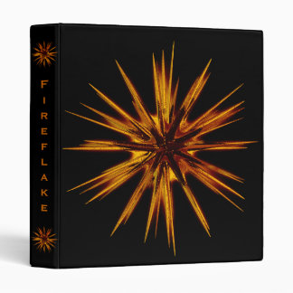 fireflake 3 ring binder