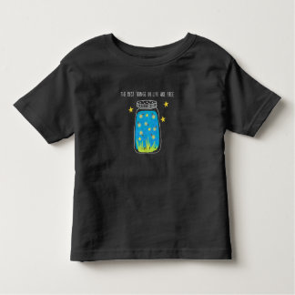 Fireflies at night toddler t-shirt