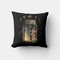 Fireflies Bugs In Jar Firefly Lightning Insects Gl