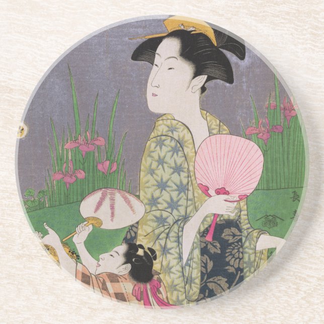 Fireflies Drink Coaster (Front)