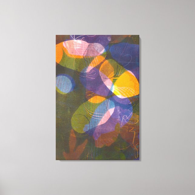 Fireflies I Canvas Print (Front)