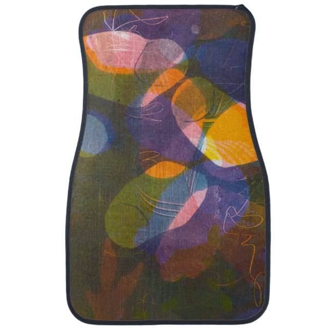 Fireflies I Car Floor Mat (Front)