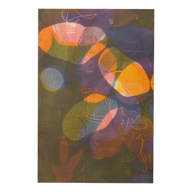 Fireflies I Wood Wall Decor (Front)
