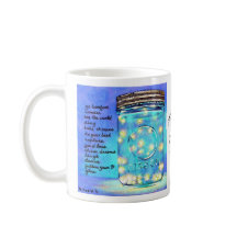 Fireflies in Jar Mug ~ Double Sided Version!
