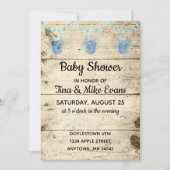 Fireflies in Jars Baby Shower Invitation (Front)
