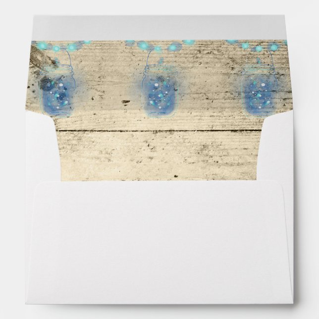 Fireflies in Jars Envelope (Back (Bottom))