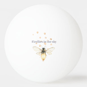 Fireflies in the Sky Ping Pong Ball