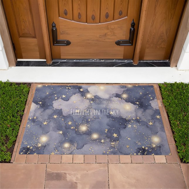 Fireflies in the Sky Stars Doormat (Outdoor)