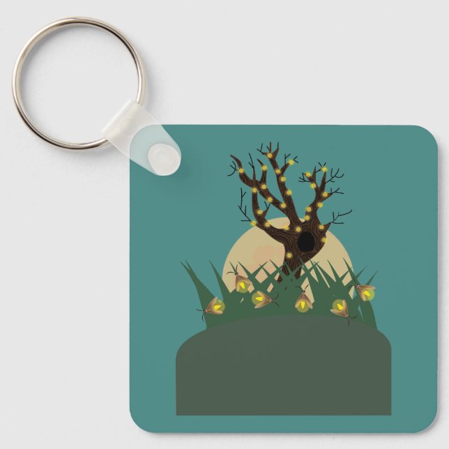 Fireflies Keychain (Front)