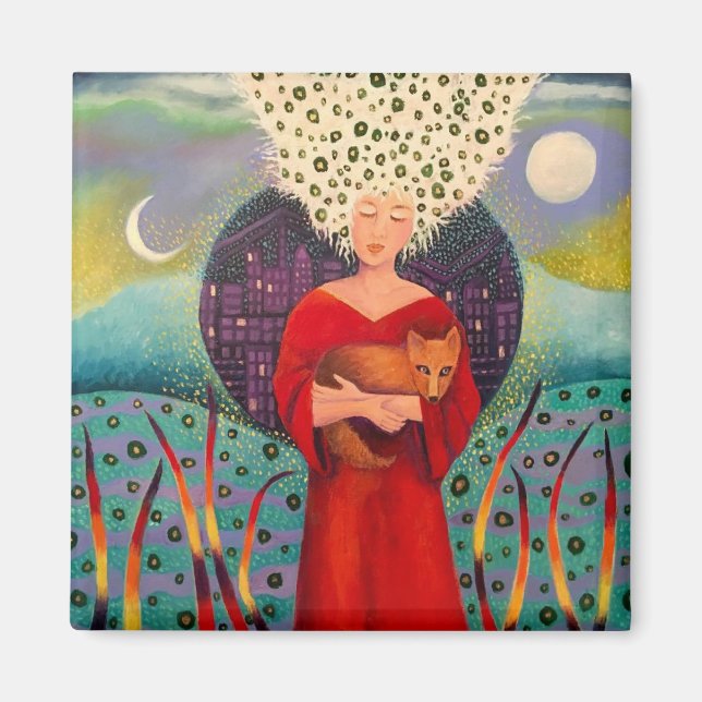 Fireflies Magnet (Front)