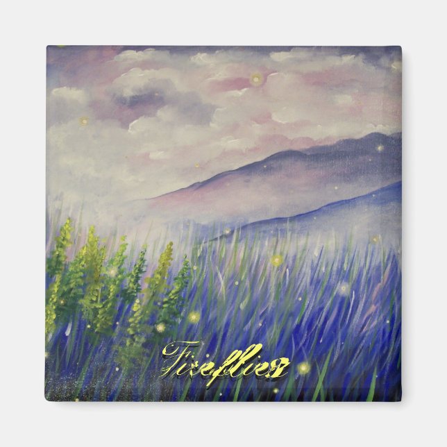 Fireflies Magnet (Front)