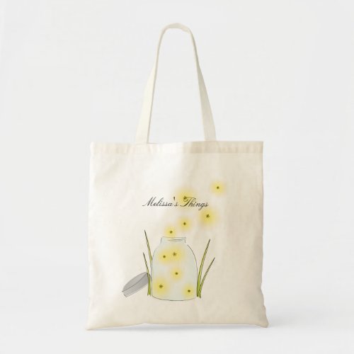 fireflies Melissas Things Tote Bag