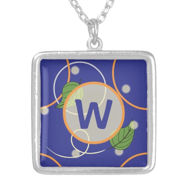 Fireflies Over Water Necklace (Front)