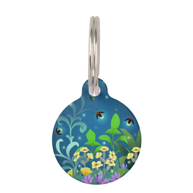 Fireflies Pet ID Tag (Front)