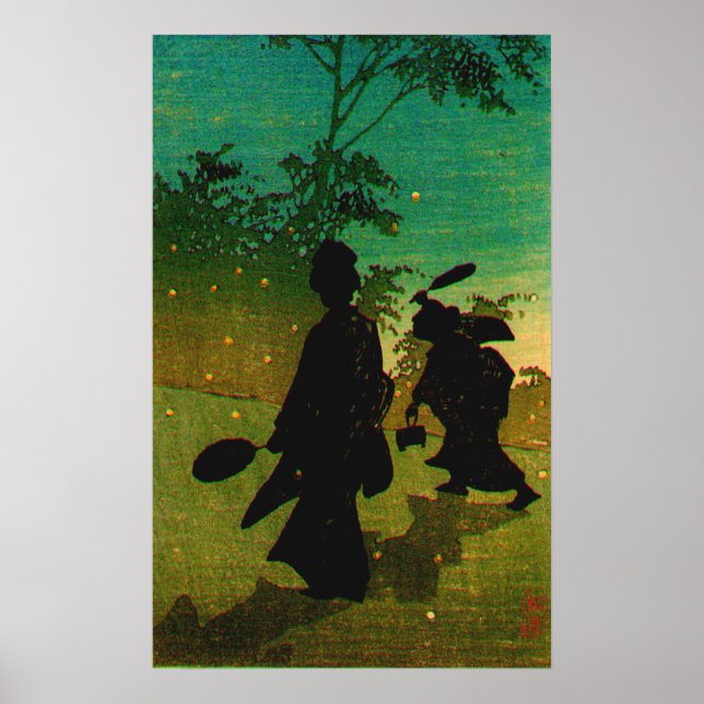 Fireflies Takahashi Hiroaki 1930s Poster (Front)
