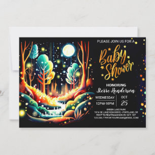 Firefly Baby Shower Invitation