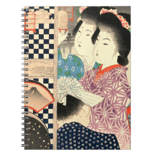 Firefly Cage - Ukiyo-e Vintage Japanese Notebook