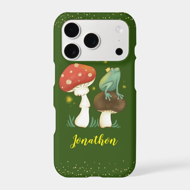 Firefly Frog Prince Personalized Iphone Case (Back)
