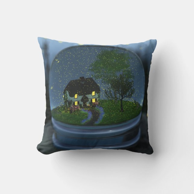 Firefly Globe Pillow (Front)