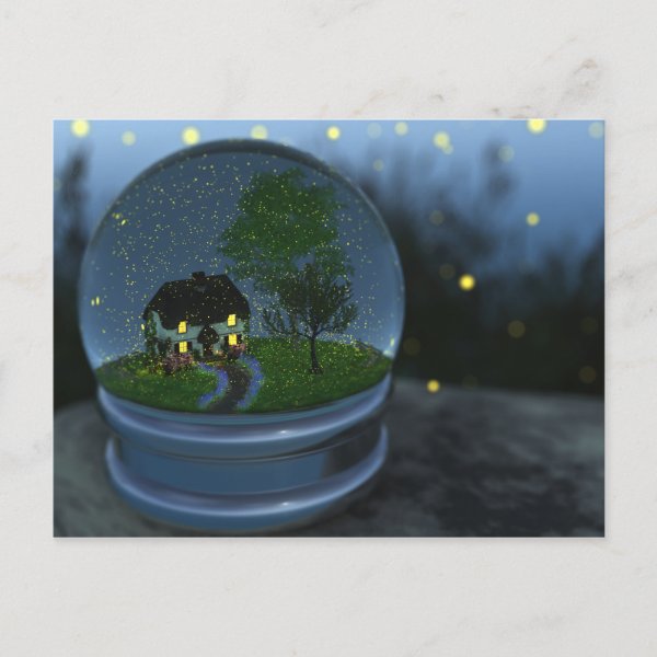 Firefly Globe Postcard