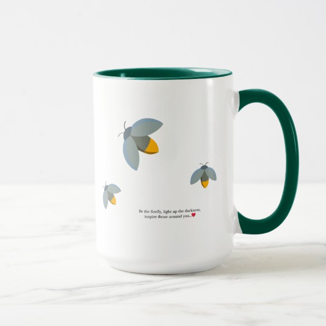 Firefly Green Mug  (Right)