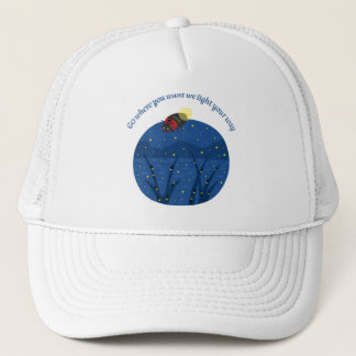 firefly insect Trucker Hat nature lover