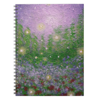 Firefly Landscape Art Notebook | Journal