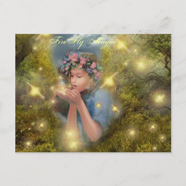Firefly Magic! Postcard (Front)