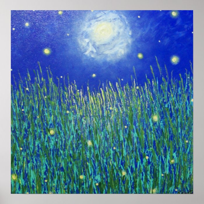 Firefly Moon Poster | Zazzle