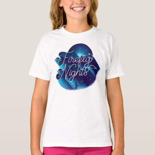 Firefly Nights White T_Shirt