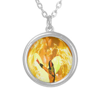 Firefly Silver Plated Necklace