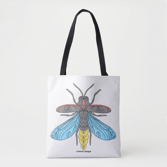 Firefly (single white) - Tote (Front)