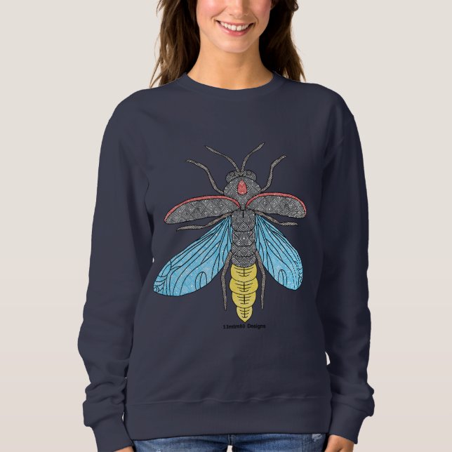 Firefly (vivid) - Women's Sweatshirt (Front)